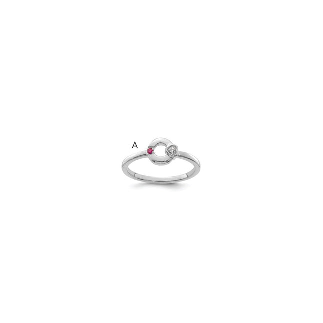 14k White Gold Rings Style RM10730 - Classique Jewelry Inc.