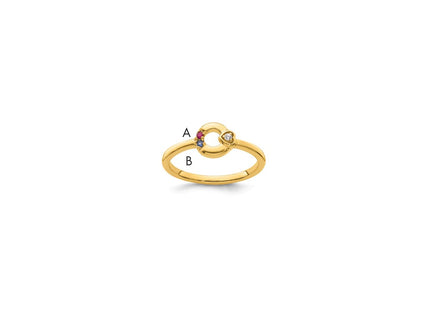 14k Yellow Gold Rings Style RM10730 - Classique Jewelry Inc.
