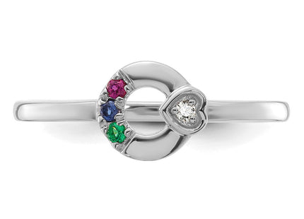 14k White Gold Rings Style RM10730 - Classique Jewelry Inc.