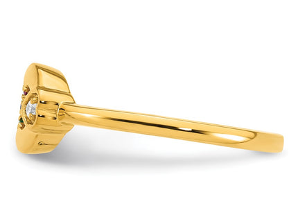 14k Yellow Gold Rings Style RM10730 - Classique Jewelry Inc.