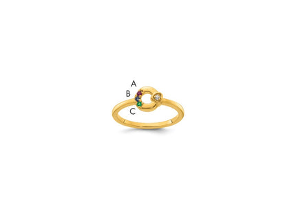 14k Yellow Gold Rings Style RM10730 - Classique Jewelry Inc.