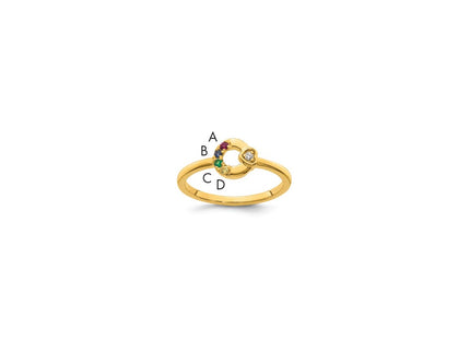 14k Yellow Gold Rings Style RM10730 - Classique Jewelry Inc.