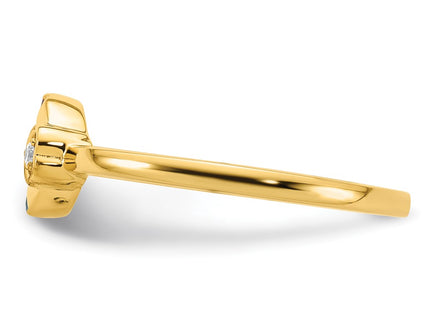 14k Yellow Gold Rings Style RM10730 - Classique Jewelry Inc.