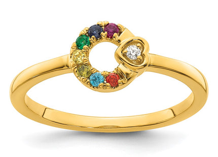 14k Yellow Gold Rings Style RM10730 - Classique Jewelry Inc.