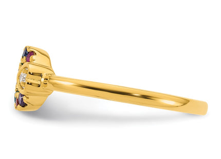 14k Yellow Gold Rings Style RM10730 - Classique Jewelry Inc.