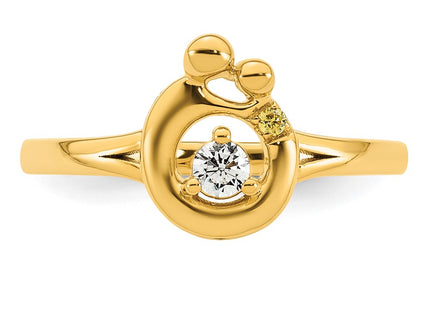 14k Yellow Gold Rings Style RM10731 - Classique Jewelry Inc.