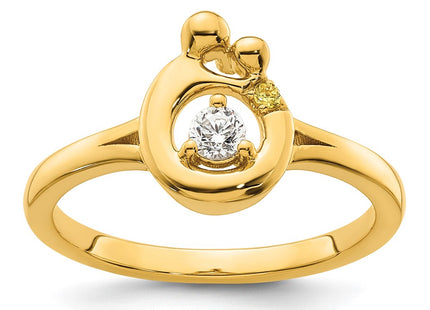 14k Yellow Gold Rings Style RM10731 - Classique Jewelry Inc.