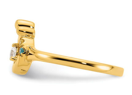 14k Yellow Gold Rings Style RM10731 - Classique Jewelry Inc.