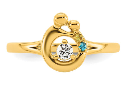 14k Yellow Gold Rings Style RM10731 - Classique Jewelry Inc.