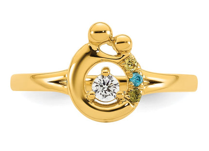 14k Yellow Gold Rings Style RM10731 - Classique Jewelry Inc.