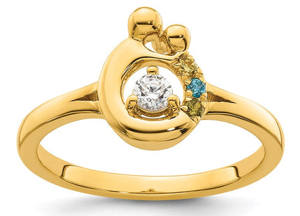14k Yellow Gold Rings Style RM10731 - Classique Jewelry Inc.