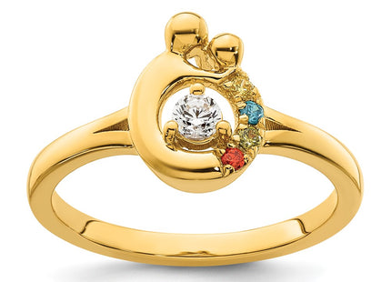 14k Yellow Gold Rings Style RM10731 - Classique Jewelry Inc.