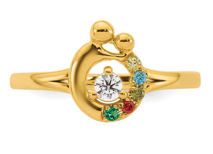 14k Yellow Gold Rings Style RM10731 - Classique Jewelry Inc.