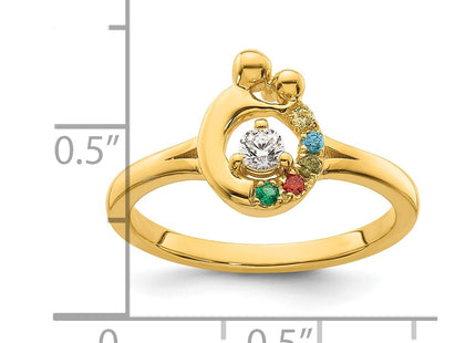 14k Yellow Gold Rings Style RM10731 - Classique Jewelry Inc.