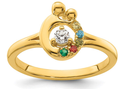 14k Yellow Gold Rings Style RM10731 - Classique Jewelry Inc.