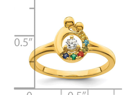 14k Yellow Gold Rings Style RM10731 - Classique Jewelry Inc.