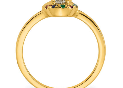 14k Yellow Gold Rings Style RM10731 - Classique Jewelry Inc.
