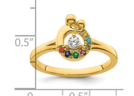 14k Yellow Gold Rings Style RM10731 - Classique Jewelry Inc.