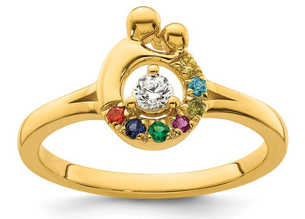 14k Yellow Gold Rings Style RM10731 - Classique Jewelry Inc.