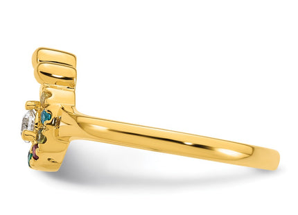 14k Yellow Gold Rings Style RM10731 - Classique Jewelry Inc.