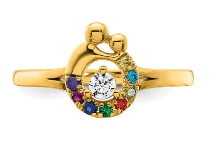 14k Yellow Gold Rings Style RM10731 - Classique Jewelry Inc.