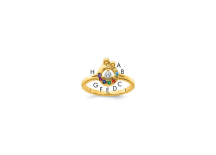 14k Yellow Gold Rings Style RM10731 - Classique Jewelry Inc.