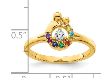 14k Yellow Gold Rings Style RM10731 - Classique Jewelry Inc.