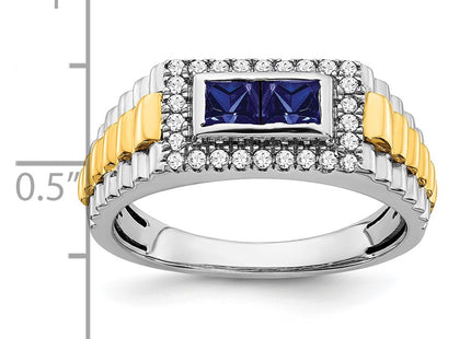 14k Two-tone Rings Style RM3681 - Classique Jewelry Inc.