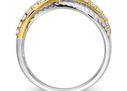 14k Two-tone Rings Style RM3857 - Classique Jewelry Inc.