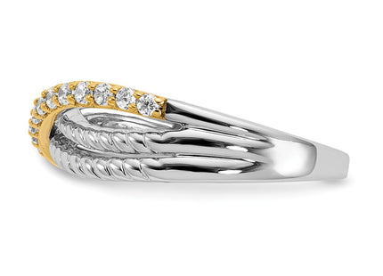 14k Two-tone Rings Style RM3857 - Classique Jewelry Inc.