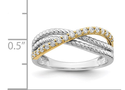 14k Two-tone Rings Style RM3857 - Classique Jewelry Inc.