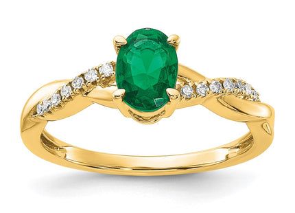 14k Yellow Gold Rings Style RM4235 - Classique Jewelry Inc.