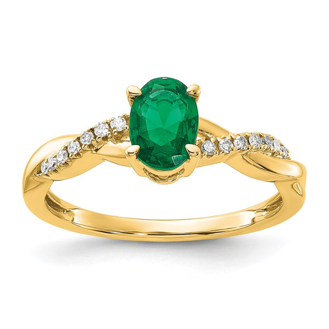 14k Yellow Gold Rings Style RM4235 - Classique Jewelry Inc.
