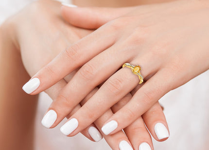 14k Yellow Gold Rings Style RM4235 - Classique Jewelry Inc.