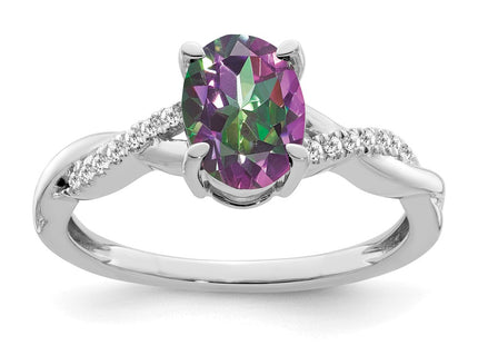 14k White Gold Rings Style RM4235 - Classique Jewelry Inc.