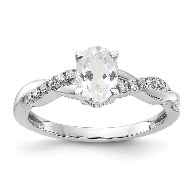 14k White Gold Rings Style RM4235 - Classique Jewelry Inc.