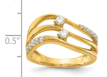 14k Yellow Gold Rings Style RM4243 - Classique Jewelry Inc.
