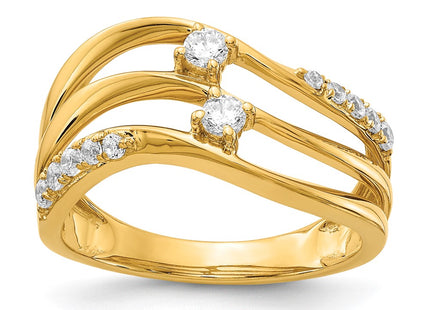 14k Yellow Gold Rings Style RM4243 - Classique Jewelry Inc.