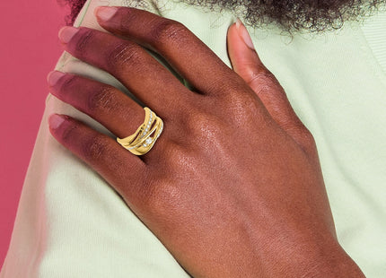 14k Fancy Diamond Ring
