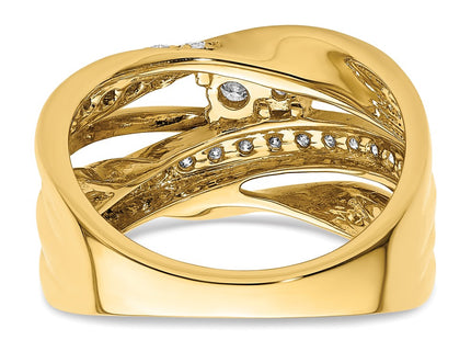 14k Yellow Gold Rings Style RM4248 - Classique Jewelry Inc.