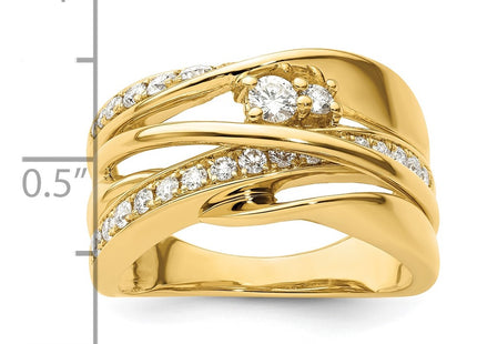 14k Yellow Gold Rings Style RM4248 - Classique Jewelry Inc.