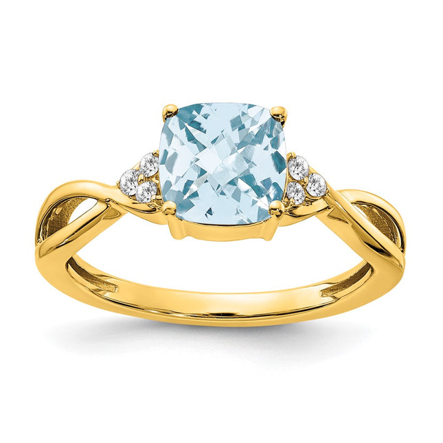 14k Yellow Gold Rings Style RM4393 - Classique Jewelry Inc.