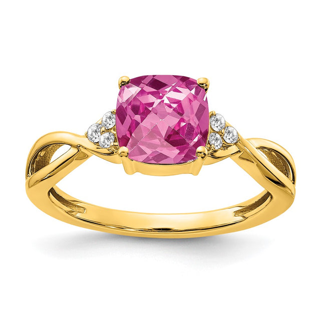 14k Yellow Gold Rings Style RM4393 - Classique Jewelry Inc.