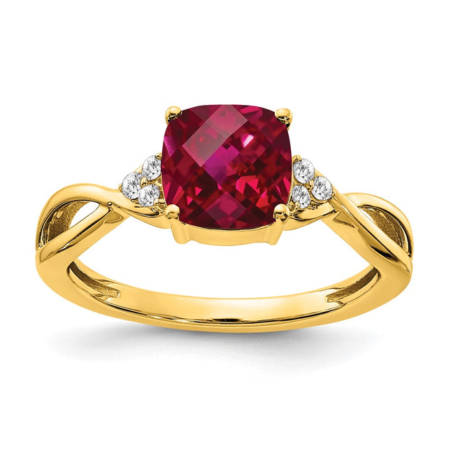 14k Yellow Gold Rings Style RM4393 - Classique Jewelry Inc.