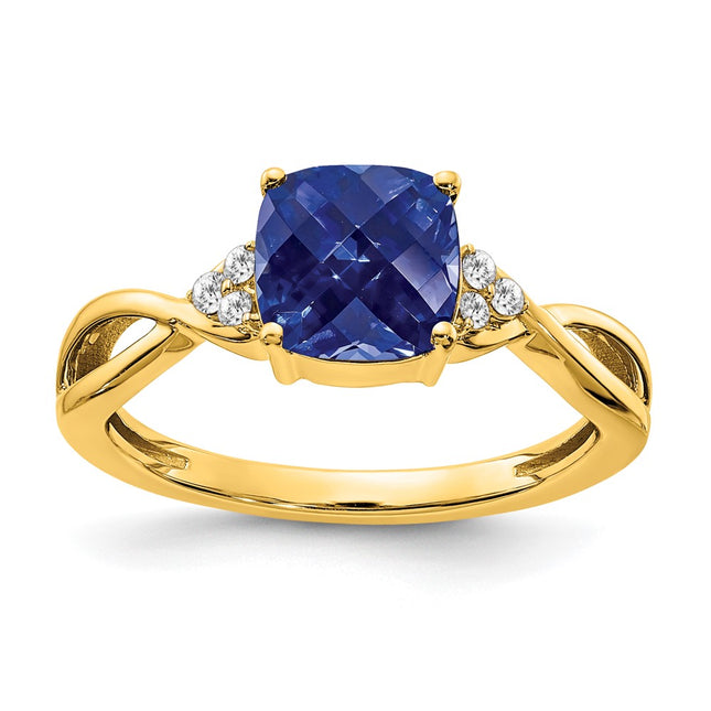 14k Yellow Gold Rings Style RM4393 - Classique Jewelry Inc.