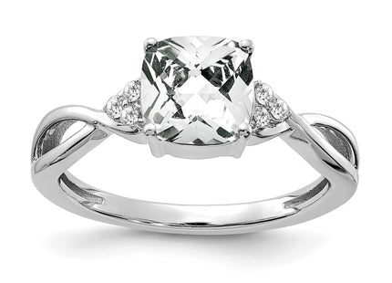 14k White Gold Rings Style RM4393 - Classique Jewelry Inc.
