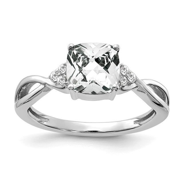 14k White Gold Rings Style RM4393 - Classique Jewelry Inc.