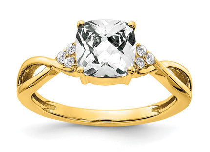 14k Yellow Gold Rings Style RM4393 - Classique Jewelry Inc.