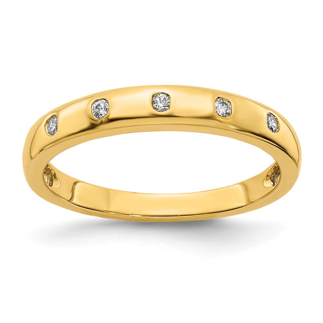 14k Yellow Gold Rings Style RM5620 - Classique Jewelry Inc.