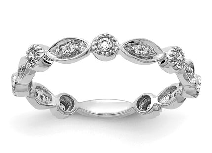 14k White Gold Jewelry Style RM5624 - Classique Jewelry Inc.